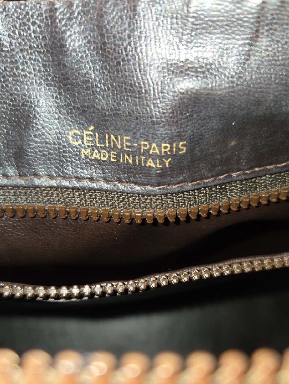 Celine Vintage Macadam Canvas Top Handle  W/ COA - Picture 14 of 15